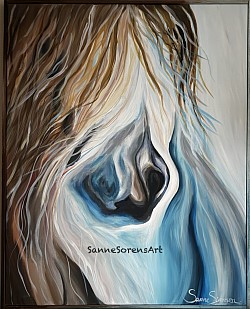 ’NOSY’ 80*100cm Acrylic / canvas 9000kr (91)