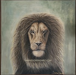 ’KINGEN’ 100*100cm Acrylic / canvas 5000kr (82)