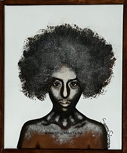 ’STAM’ 25*30cm akryl/canvas 2400kr (95)