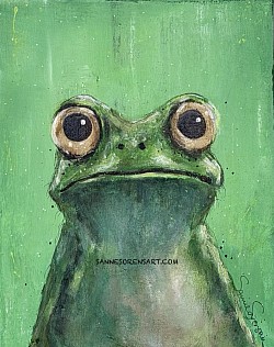 ’GRODY’ 24*30cm Acrylic/ canvas 1500kr (58)